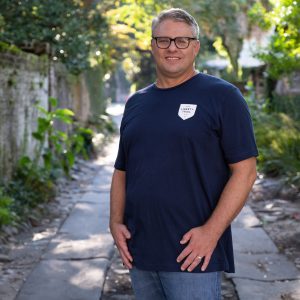 The Liberty Trail: Moultrie Flag Short Sleeve T-Shirt