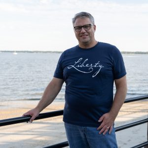 The Liberty Trail: Liberty Text Short Sleeve T-Shirt