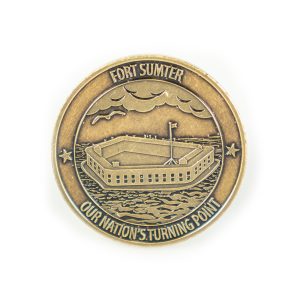 CHS350: Commemorative Coin #4: Fort Sumter (Antique Brass)