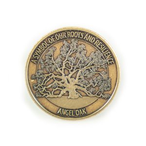 CHS350: Commemorative Coin #5: Angel Oak (Antique Brass)